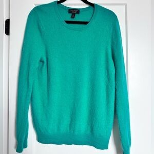Charter Club 100% Cashmere Sweater in Vibrant Teal